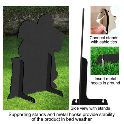 Sno Buddy Like You Wildlife Outdoor Decor by J. Bergsma - Wildlife Holiday Decor - 8591659F-JB-3