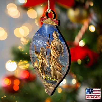 Shepherds Keeping Watch Cone by Gelsinger - Nativity Holiday Decor - 8041025-1838-2