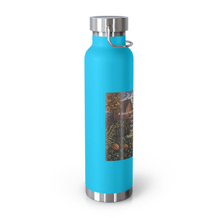 Samhain-Themed Copper Vacuum Insulated Bottle - Fall & Halloween Essentials
