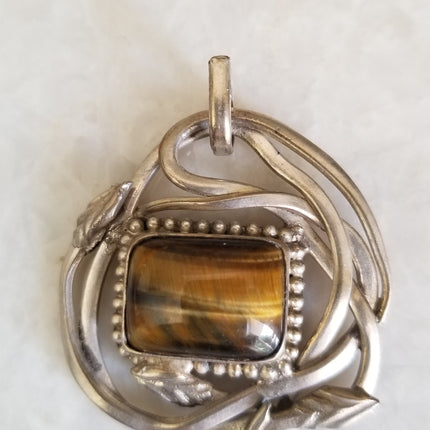Sterling Silver hand wrapped Natural Ruby Zoisite Pendant Unique Jewelry - new-0