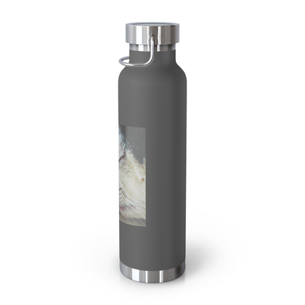 Inspirational Cat & Butterfly Insulated Bottle - 22oz Vacuum Flask