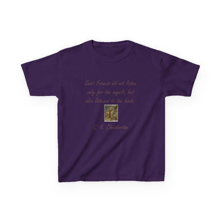 Kids Graphic Tee – Saint Francis & Animals – Unisex Fit