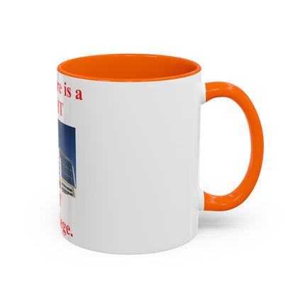 Healthcare Is a Right Mug – 11oz Ceramic Accent Cup for Advocates
