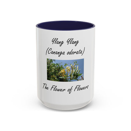Ylang Ylang Botanical Coffee Mug — "The Flower of Flowers" (11/15oz)