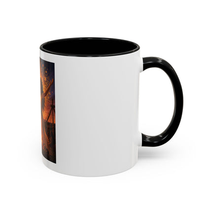 Mug — Pagan Bonfire Coffee Mug with Inspirational Beltane Quote