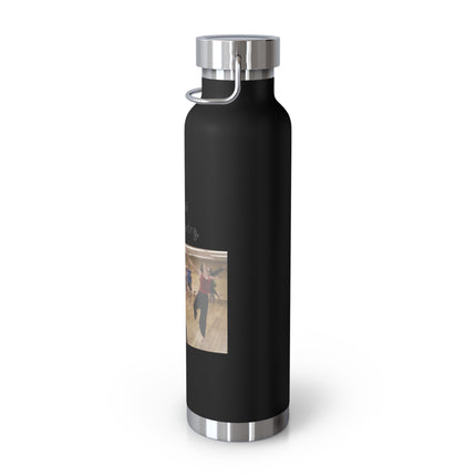 Dancing Is Silent Poetry 22oz Copper Insulated Bottle - Perfect Gift for Dance Lovers