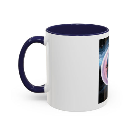 Moonlit Cat Coffee Mug — Whimsical Night Sky Art for Cat Lovers (11/15oz)