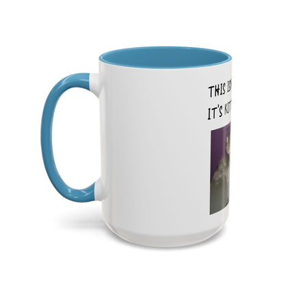 Kitty Glitter Coffee Mug — "This Isn't Cat Hair, It's Kitty Glitter" Accent Mug