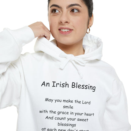 Irish Blessing Hoodie — "An Irish Blessing" Prayer Pullover