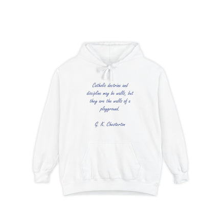 Catholic Doctrine 'Walls of a Playground' Hoodie