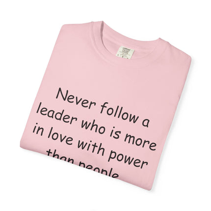 Inspirational Unisex T-shirt with Native American Proverb