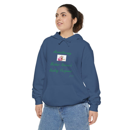 Hoodie — Aromatherapy “Mother Nature’s Healing Perfumes” Floral Hoodie