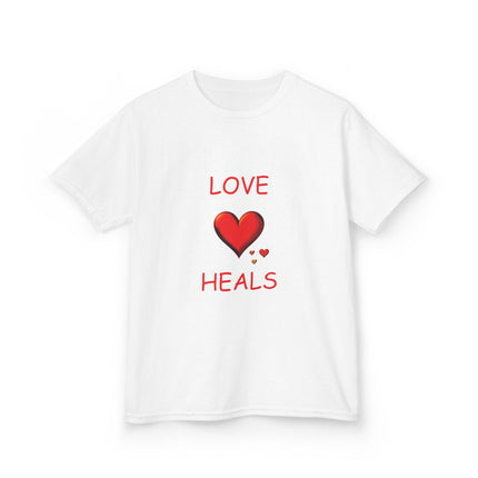 Kids Love Heals T-Shirt – Uplifting Cotton Tee for Everyday Joy