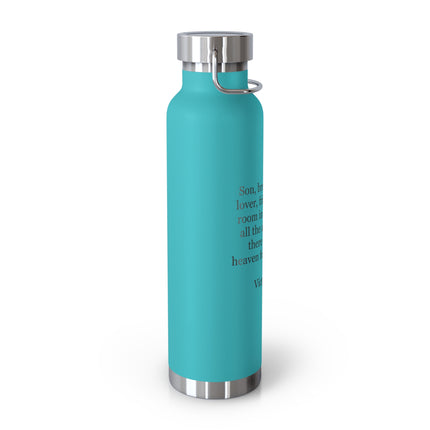 Victor Hugo Quote 22oz Insulated Bottle