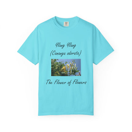 Ylang Ylang Floral T-Shirt - The Flower of Flowers Design