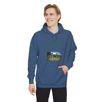 Flower Child Hoodie — 1960s Festival Wildflower Photo Design