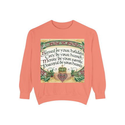 Blessed Be Your Holidays Unisex Sweatshirt - Cozy & Heartfelt Gift