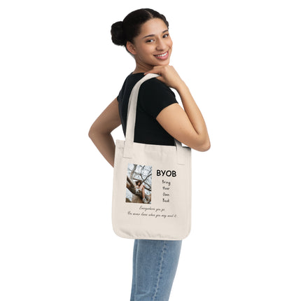 Eco-Friendly BYOB Tote Bag - Bring Your Own Book
