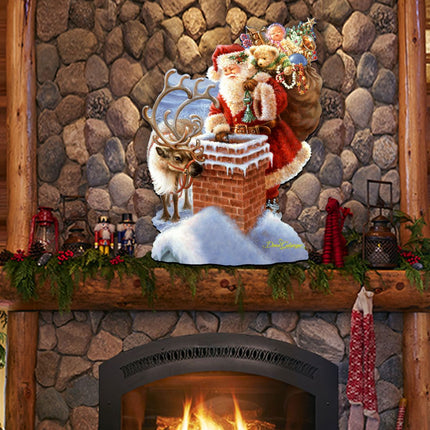 Faithful Friends Holiday Door Decor by D. Gelsinger - Christmas Decor - 8461050H-0105-1