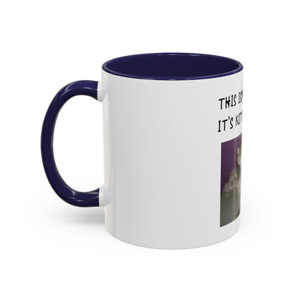 Kitty Glitter Coffee Mug — "This Isn't Cat Hair, It's Kitty Glitter" Accent Mug