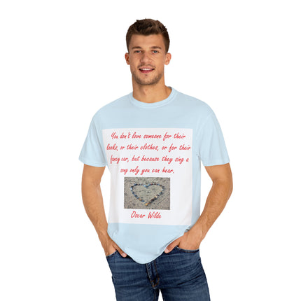 Inspirational Quote Unisex T-Shirt - Oscar Wilde Design