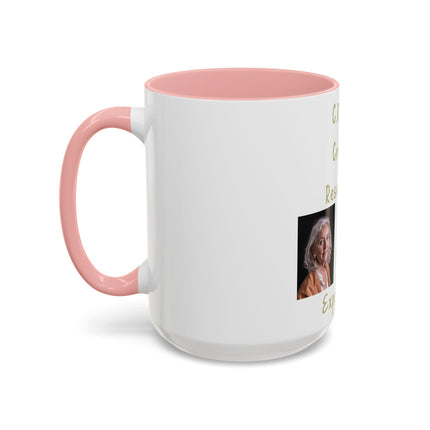 C.R.O.N.E. Accent Mug – 15oz Ceramic Tribute to Feminine Wisdom