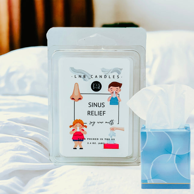 Sinus Relief Natural Scent Wax Melt 3 PACK-0