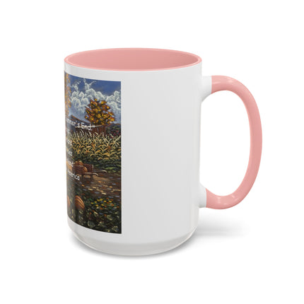 Samhain Pumpkin Spice Accent Coffee Mug — Autumn Harvest 11/15oz