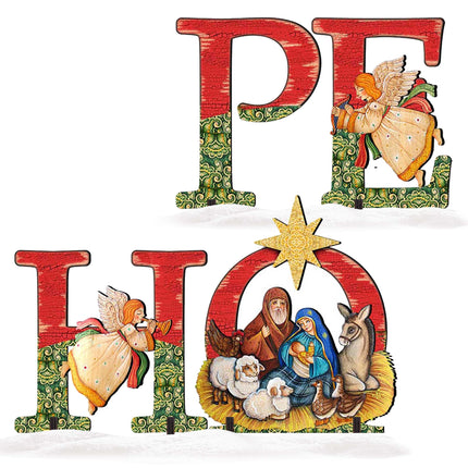 Hope Outdoor Nativity Set by G. DeBrekht - Nativity Holiday Decor - 8121461F-S4L-4