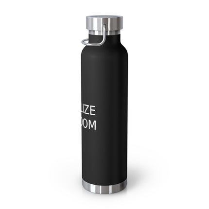 Legalize Freedom Bottle – 22oz Copper Insulated Flask for Change