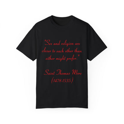 Inspirational Unisex T-Shirt – Saint Thomas More Quote