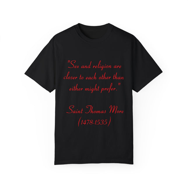 Inspirational Unisex T-Shirt – Saint Thomas More Quote