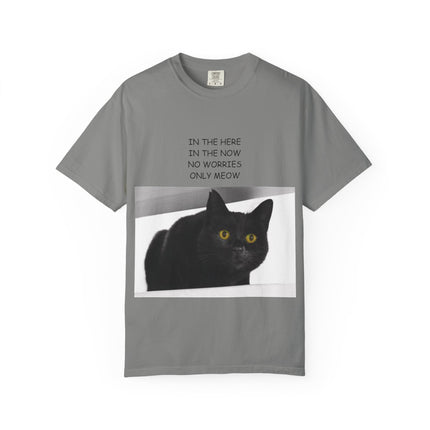 Inspirational Cat T-Shirt for Cat Lovers - 'Only Meow'