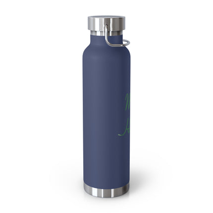 Magick Happens 22oz Copper Vacuum Insulated Bottle - Eco-Friendly Water Bottle for Wellness and Mindfulness