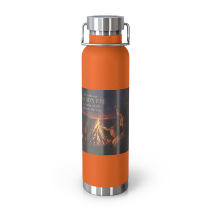 Brigid's Fire Insulated Bottle — 22oz Copper Vacuum Flask