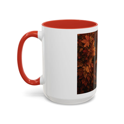 Autumn Speaks Coffee Mug — Fall Cider Rustic Accent Mug