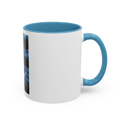 Moonlit Cat Coffee Mug — Whimsical Night Sky Art for Cat Lovers (11/15oz)
