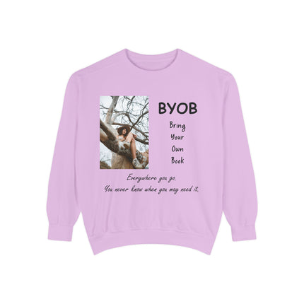 BYOB Casual Sweatshirt - Bring Your Own Book Fashion