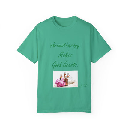Aromatherapy T-Shirt – “Makes Good Scents” Design (Unisex)