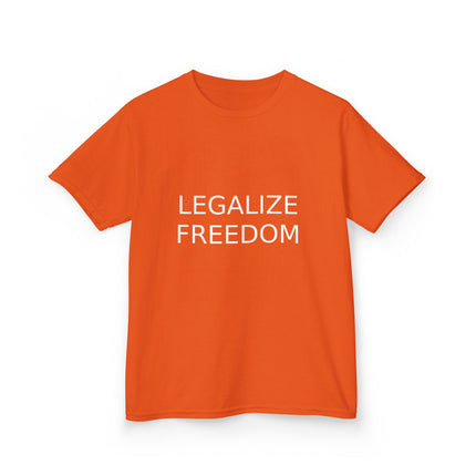 Legalize Freedom Kids Tee – Heavy Cotton Statement Shirt