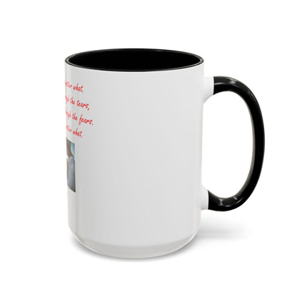 Accent Coffee Mug — 'Together Forever' Romantic Photo Mug (11/15oz)
