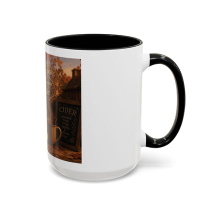Autumn Speaks Coffee Mug — Fall Cider Rustic Accent Mug