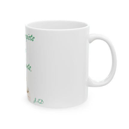 Aromatherapist Ceramic Mug – “Have More Scents” Design, 11oz