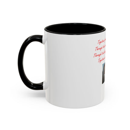 Accent Coffee Mug — 'Together Forever' Romantic Photo Mug (11/15oz)
