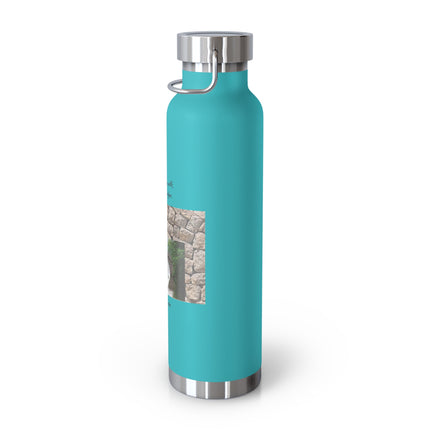 Newton Quote Copper Bottle – 22oz Insulated Flask for Daily Wisdom