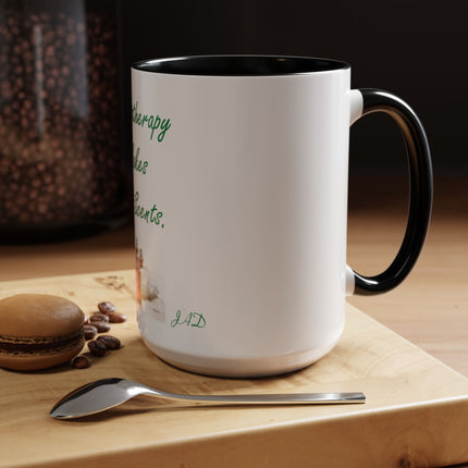 Aromatherapy Makes Good Scents Accent Coffee Mug — Essential Oil Gift