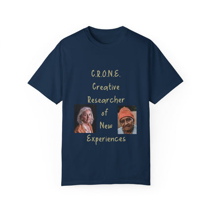 C.R.O.N.E. Tee – Wisdom & Wit Design | Garment-Dyed Comfort
