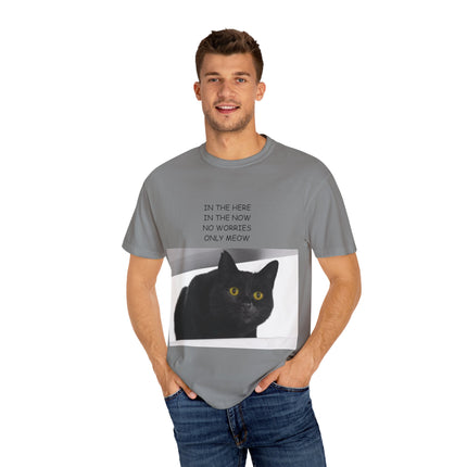 ‘Only Meow’ Cat Tee – Inspirational T-Shirt for Feline Fans
