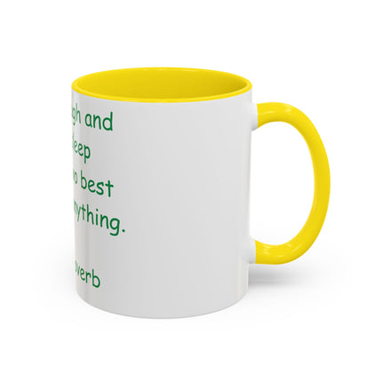 Inspirational Coffee Cup – Irish Wisdom – 11oz Accent Mug