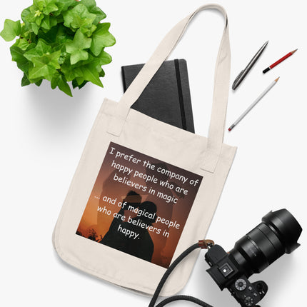 Believers in Magic Tote – Organic Canvas Bag for Joyful Living
